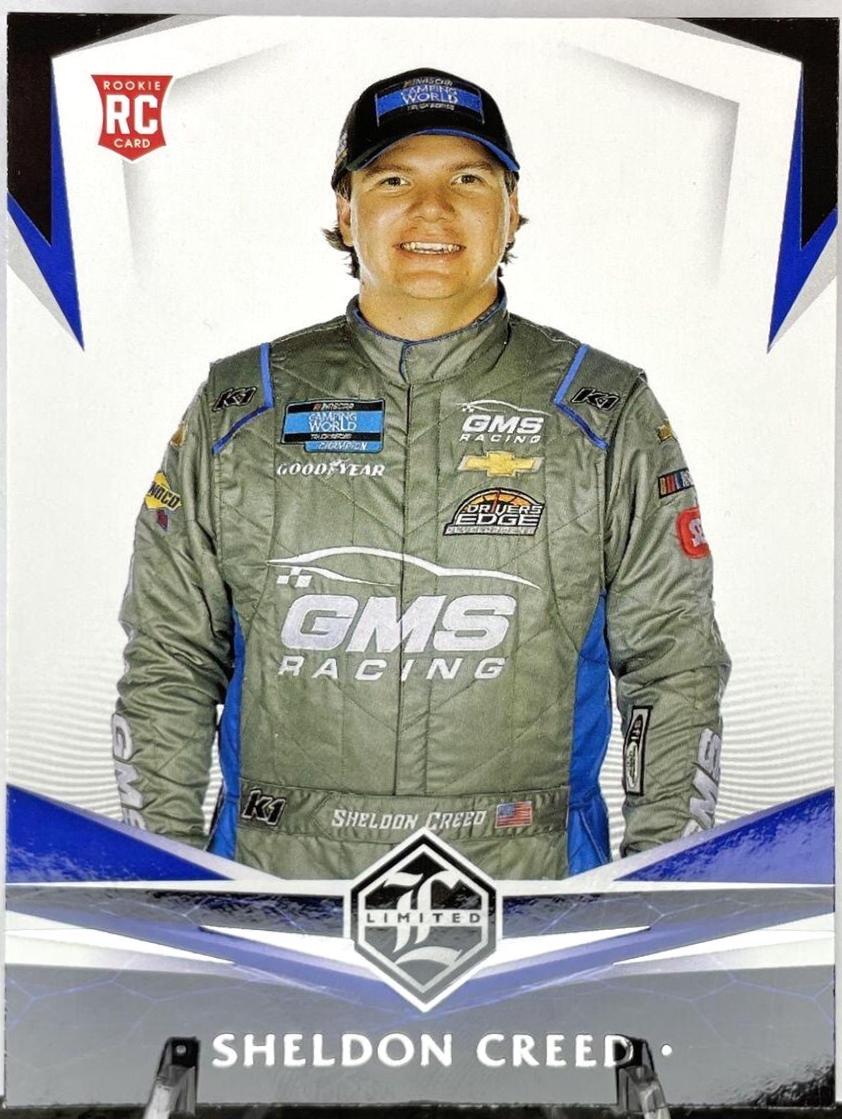 Sheldon Creed #7 Racing Cards 2021 Panini Chronicles NASCAR Limited