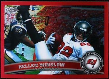 Kellen Winslow [Red Refractor] #134
