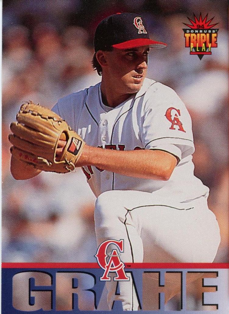 Joe Grahe #16 Baseball Cards 1994 Donruss Triple Play