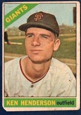 Ken Henderson #39 Baseball Cards 1966 Venezuela Topps