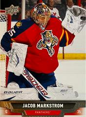 Jacob Markstrom #83 Hockey Cards 2013 Upper Deck Prices