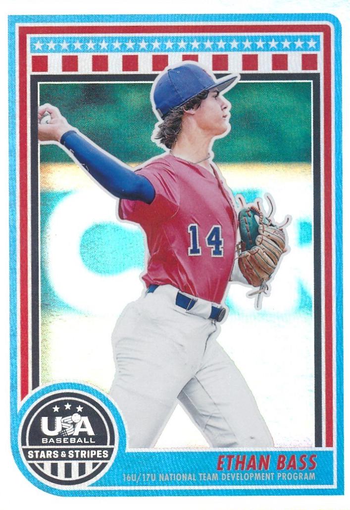 Ethan Bass #136 Baseball Cards 2025 Panini Stars and Stripes