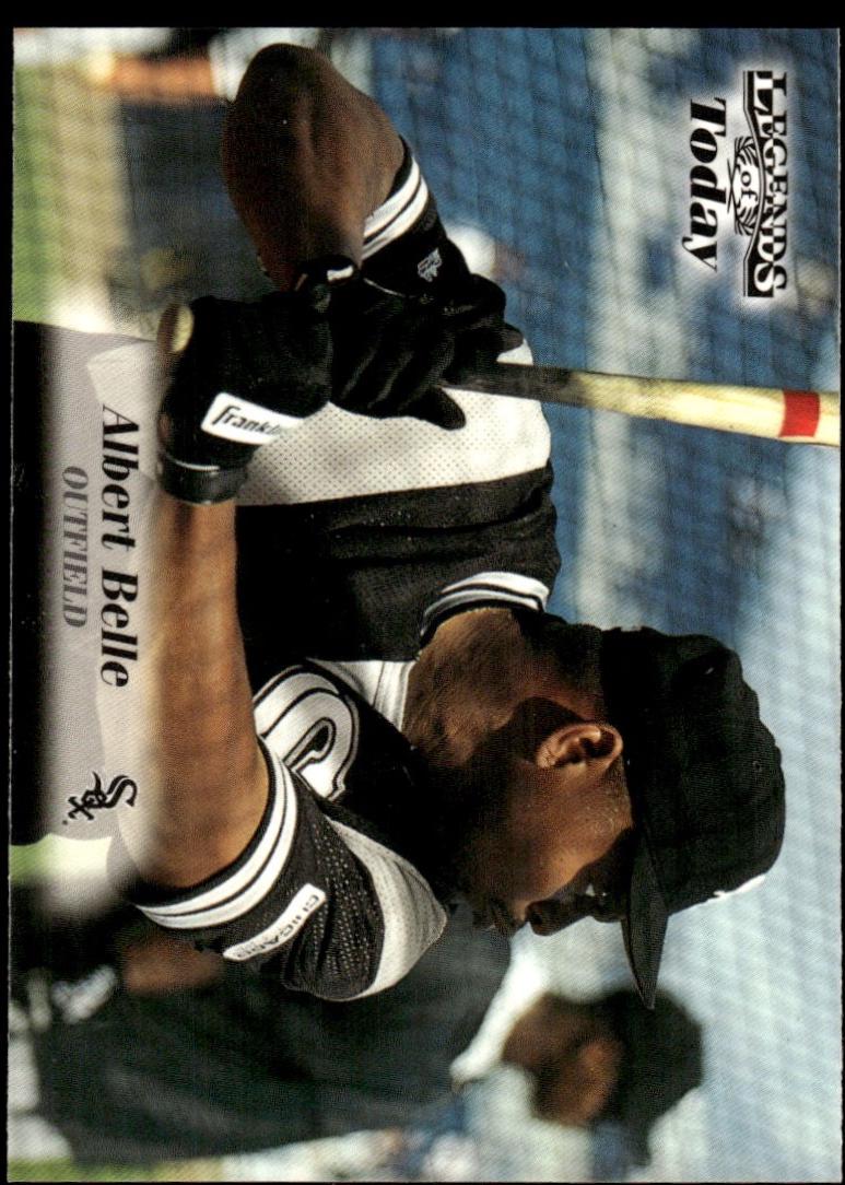 Albert Belle #60 1998 Sports Illustrated Then and Now Baseball