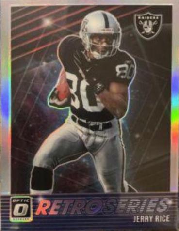 Jerry Rice #RS-JR Football Cards 2021 Panini Donruss Optic Retro Series