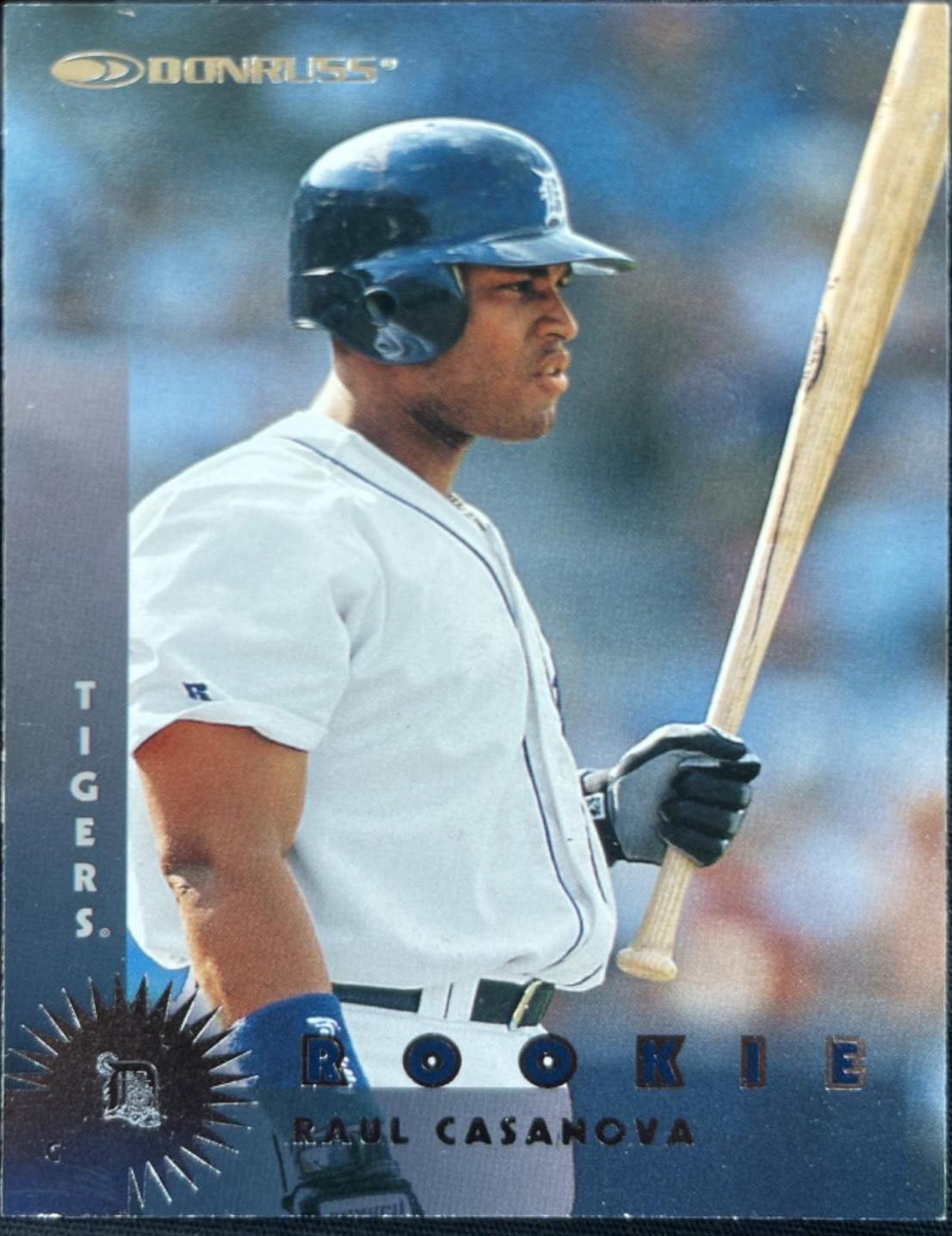 Raul Casanova #392 Baseball Cards 1997 Panini Donruss