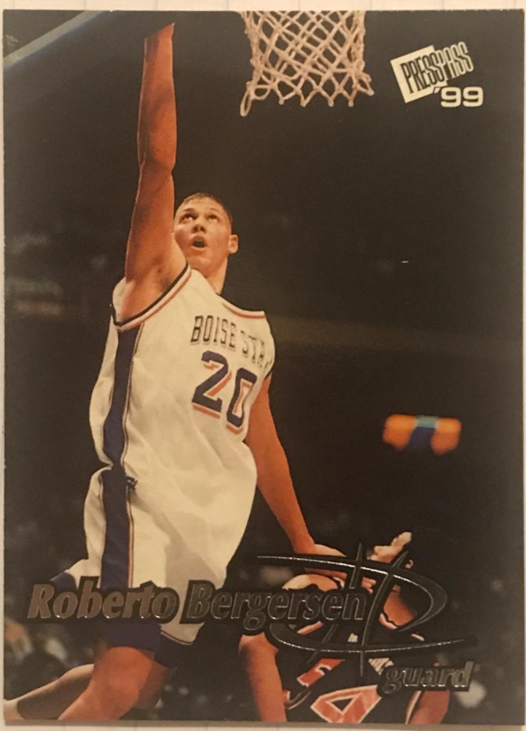 Roberto Bergersen #36 Basketball Cards 1999 Press Pass