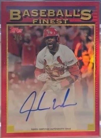 Jordan Walker [Red Refractor] #93A-JW Prices | 2024 Topps Finest