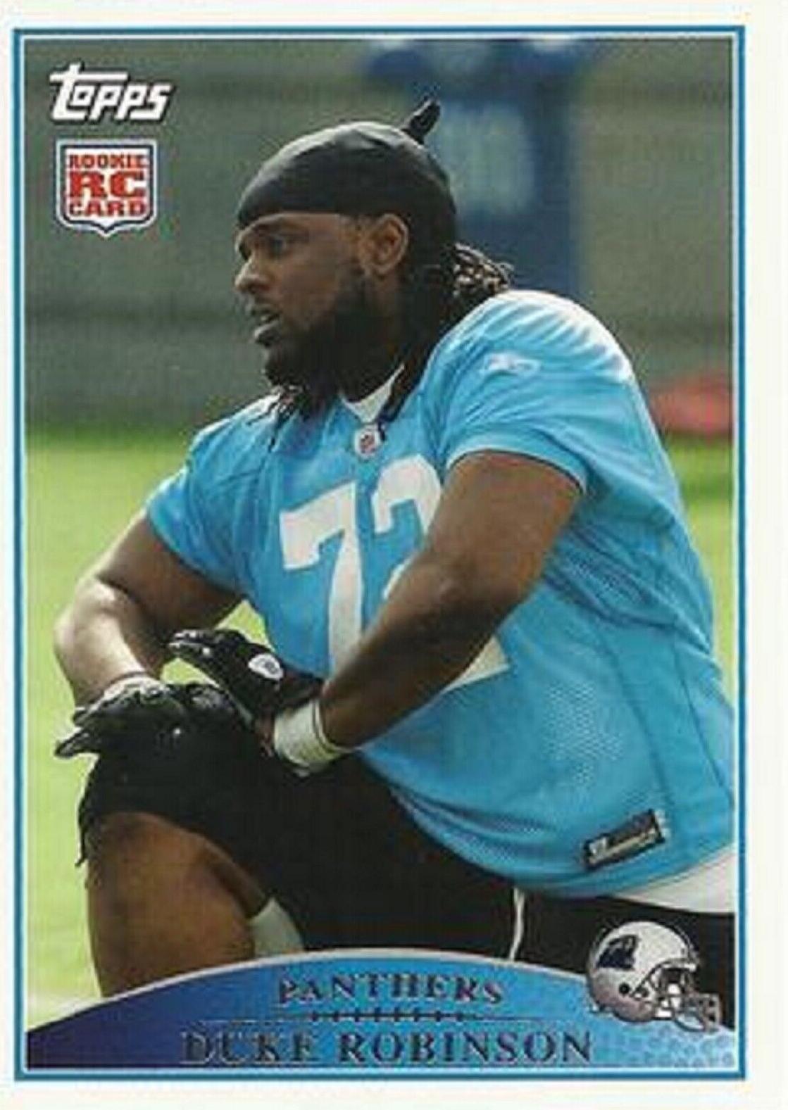 Duke Robinson #366 Football Cards 2009 Topps