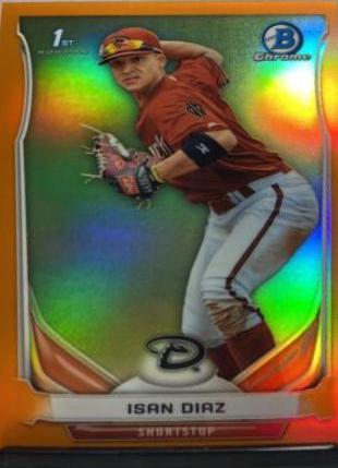 Isan Diaz #CDP75 2014 Bowman Draft Picks Baseball