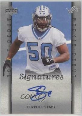 Ernie Sims [Autograph] #224