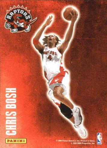 Chris Bosh #28 Basketball Cards 2009 Panini Decals