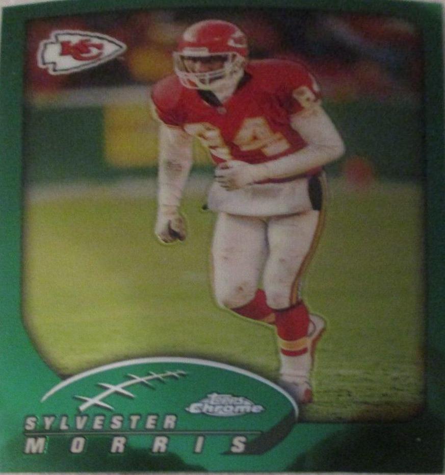 Sylvester Morris #16 Football Cards 2002 Topps Chrome