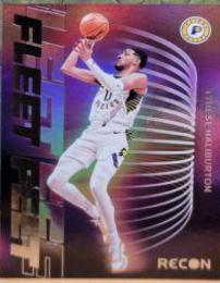 Tyrese Haliburton #6 Basketball Cards 2023 Panini Recon Fleet Feet