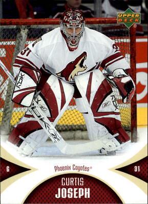 Curtis Joseph #79 Hockey Cards 2006 Upper Deck Mini Jersey Collection