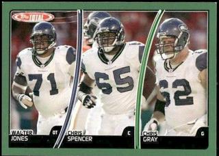 Chris Gray, Chris Spencer, Walter Jones