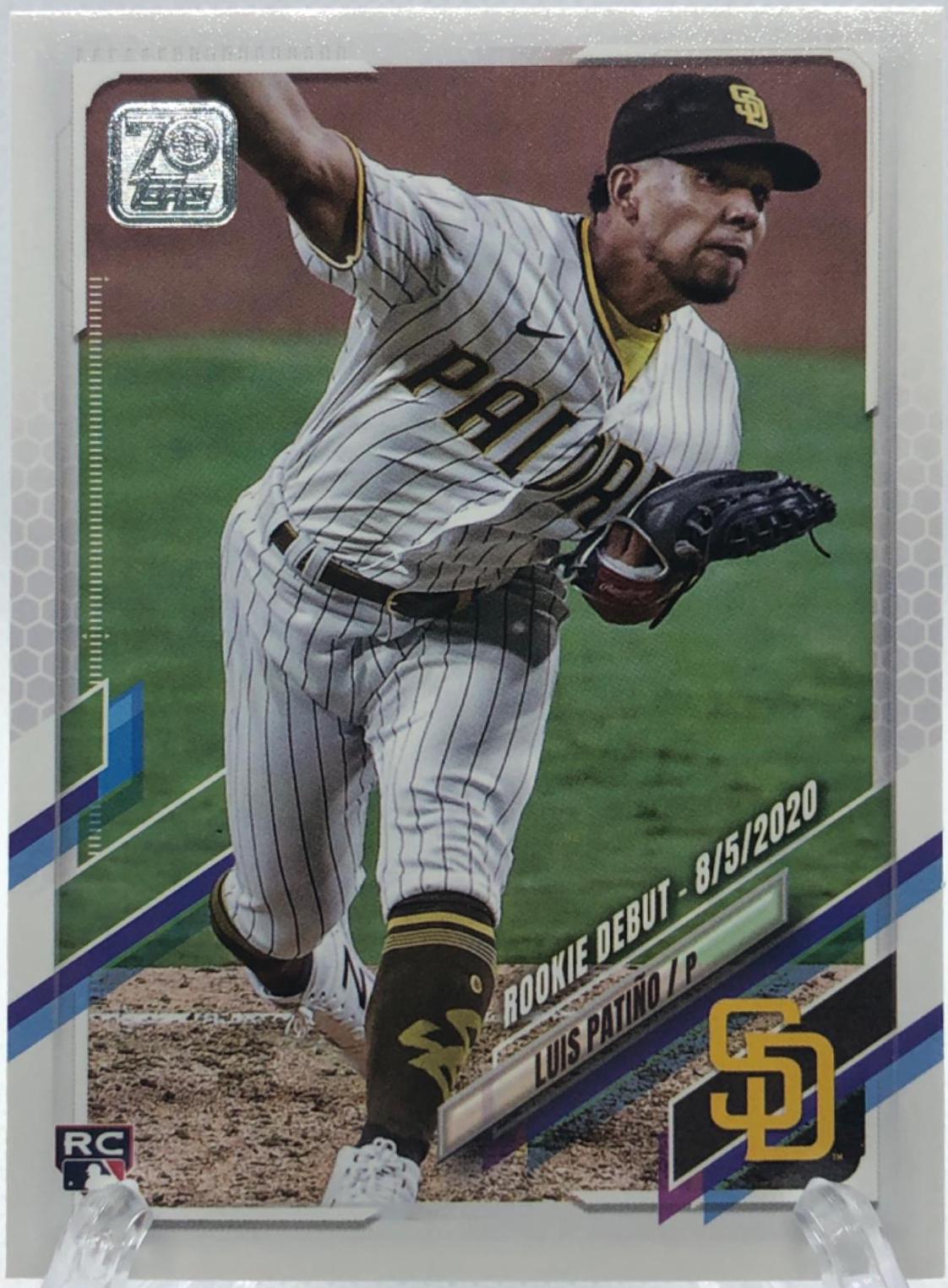 Luis Patino #US214 Baseball Cards 2021 Topps Update