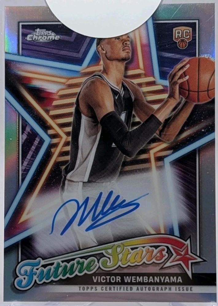 Victor Wembanyama [Blue Refractor] #FSA-VW