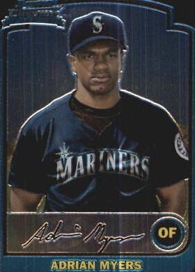 Adrian Myers #267 Baseball Cards 2003 Bowman Chrome