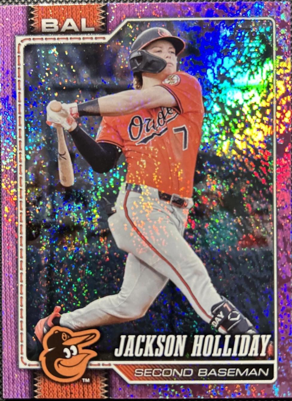 Jackson Holliday [Pink Confetti] #92