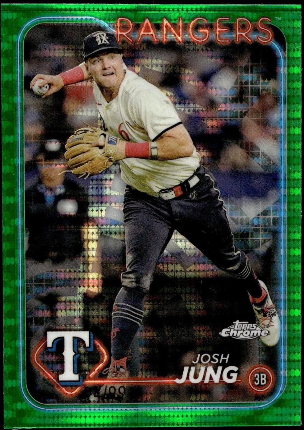 Josh Jung [Sonar Green Refractor] #214