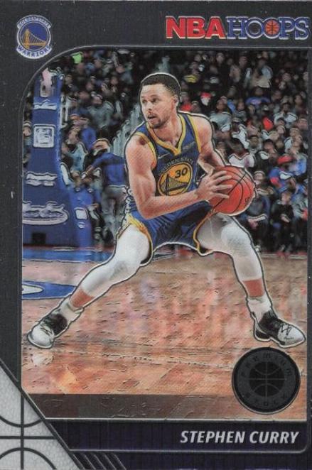 Stephen Curry #59 Basketball Cards 2019 Panini Hoops Premium Stock