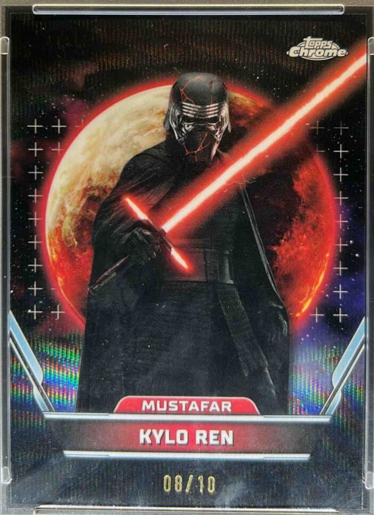 2025 Kylo Ren [Black Hyperlanes Refractor] #63