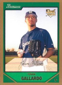 Yovani Gallardo [Gold] #BDP53