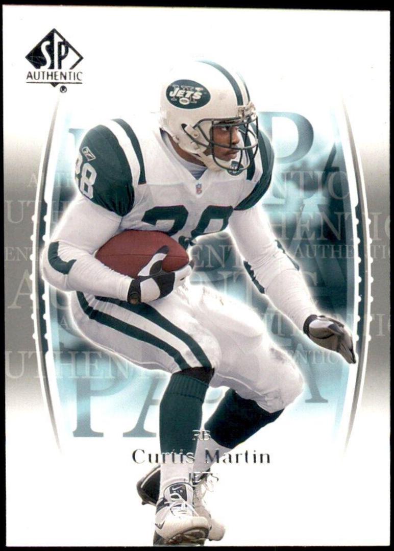 Curtis Martin #36 2003 Sp Authentic Football