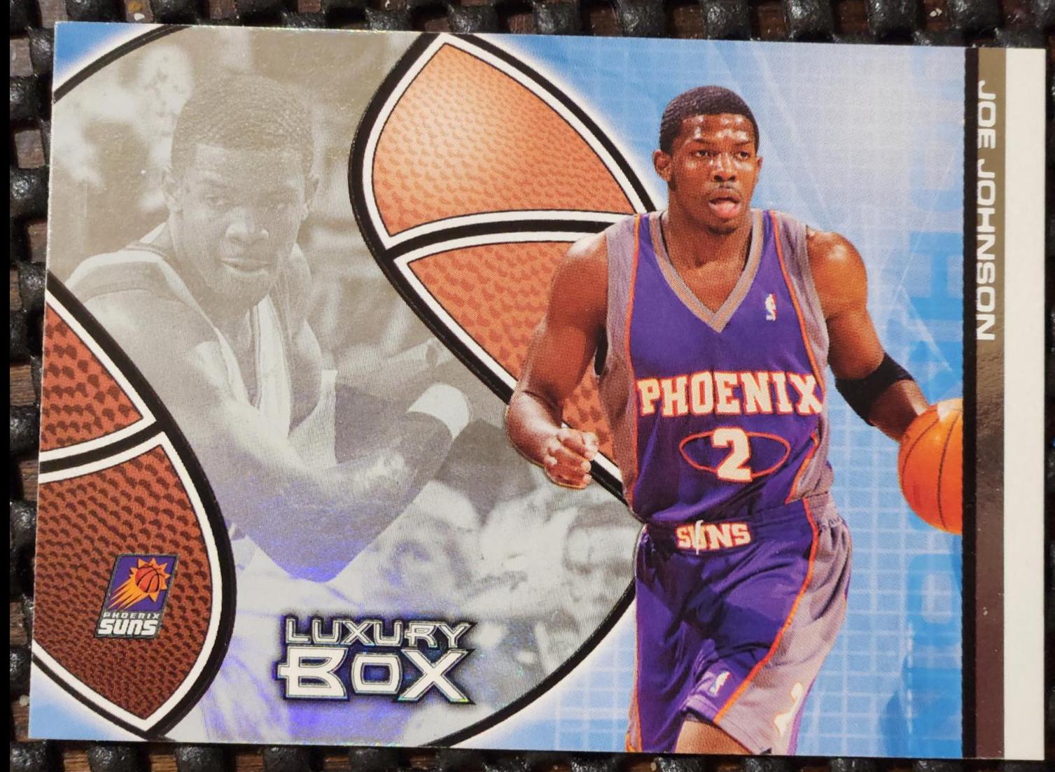 Joe Johnson #42 Basketball Cards 2005 Topps Luxury Box