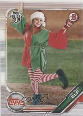Christmas Elf #TH-CE Baseball Cards 2019 Topps Holiday Bowman