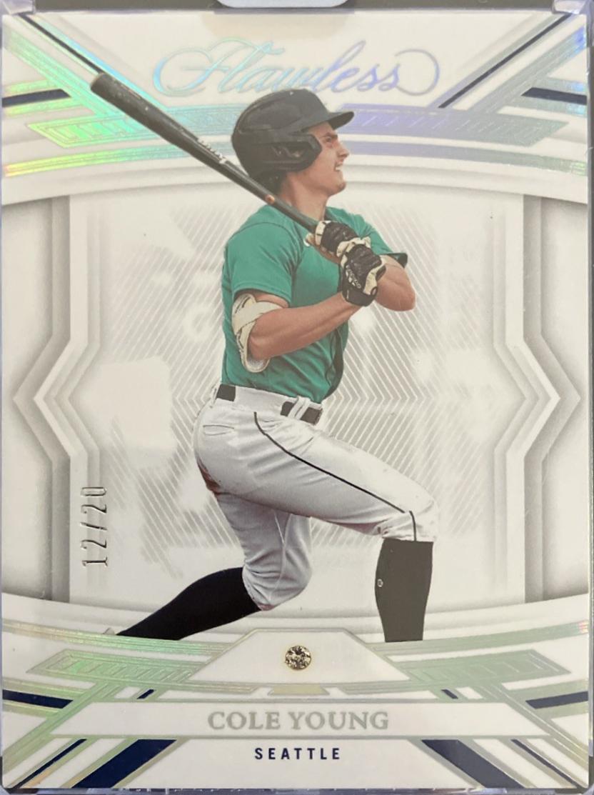Cole Young #12 2023 Panini Flawless Baseball