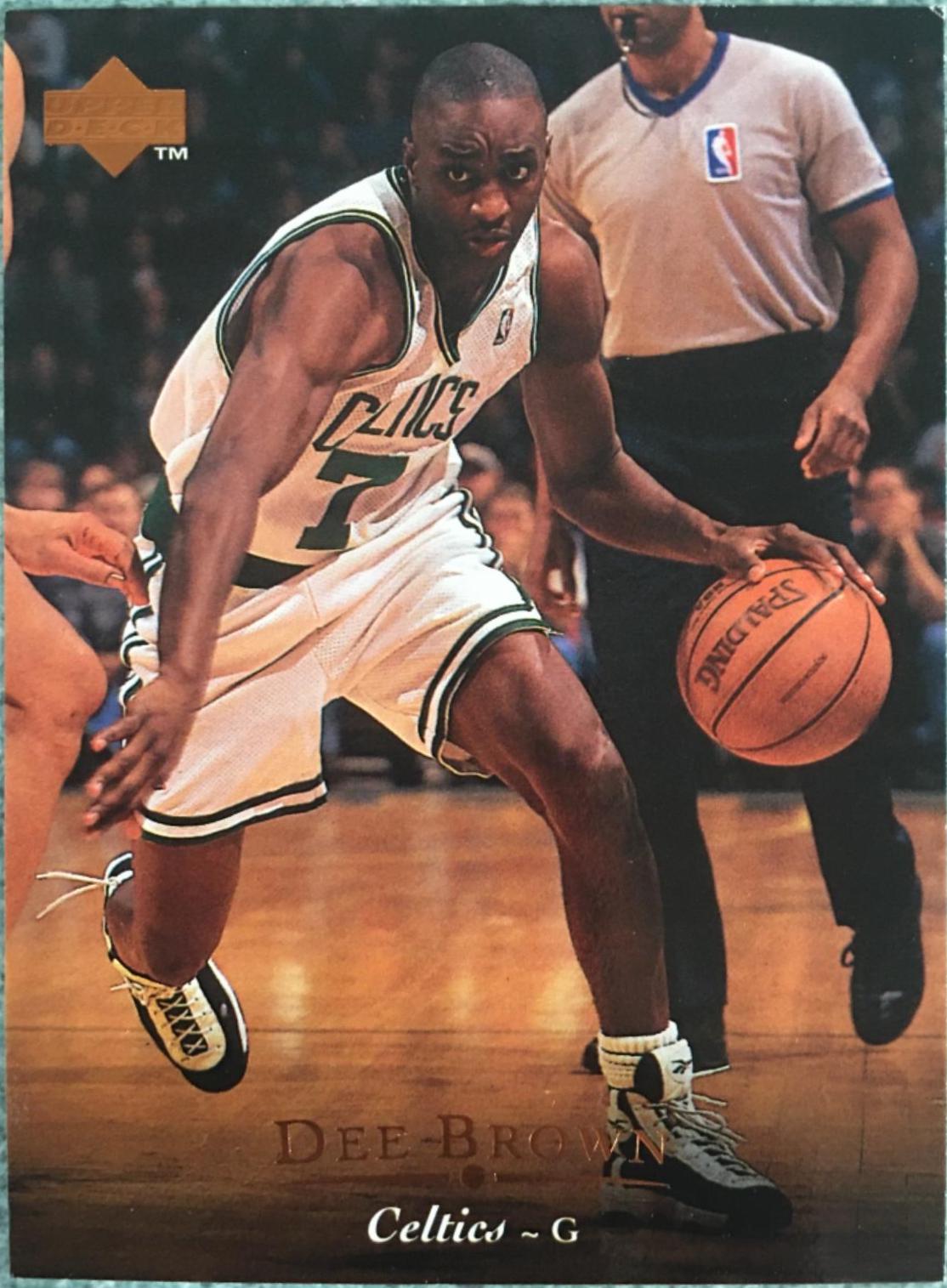 Dee Brown #224 Basketball Cards 1995 Upper Deck