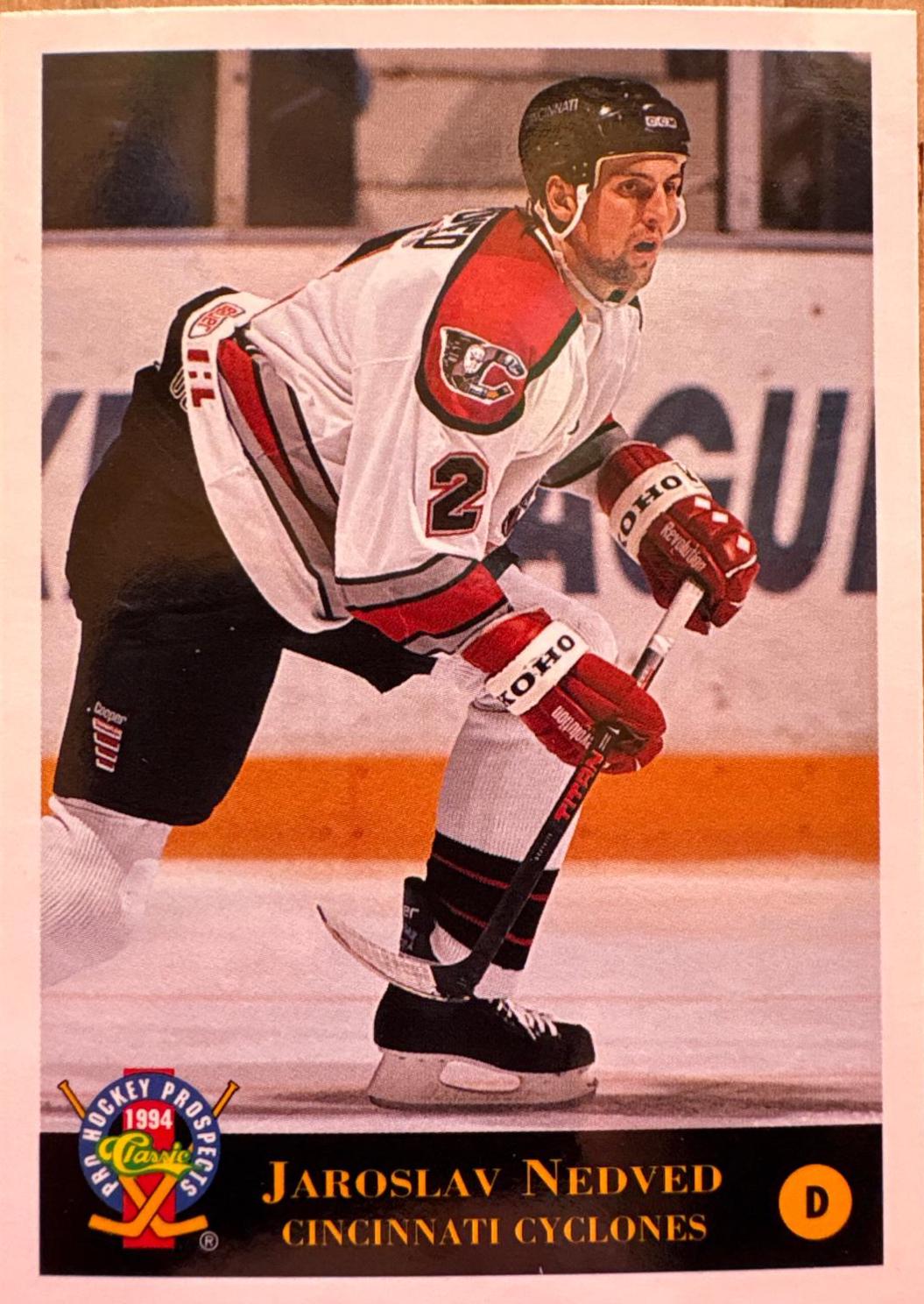 Jaroslav Nedved #6 1994 Classic Pro Hockey Prospects