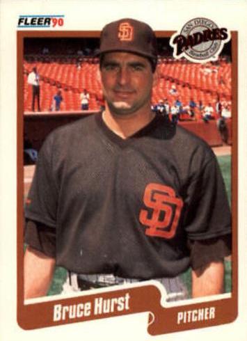 Bruce Hurst #159 Baseball Cards 1990 Fleer