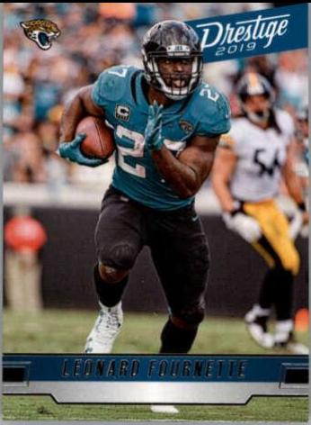 Leonard Fournette #114 Football Cards 2019 Panini Prestige