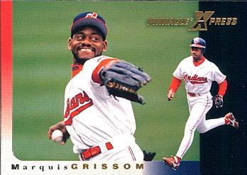 Marquis Grissom #33 Baseball Cards 1997 Pinnacle X Press