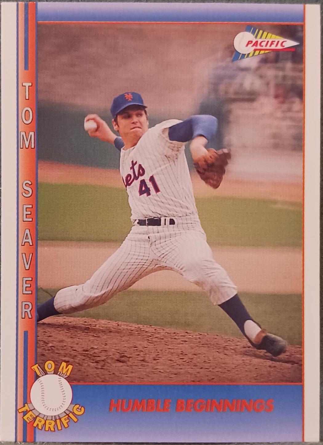 Tom Seaver #9 Baseball Cards 1992 Pacific Tom Seaver