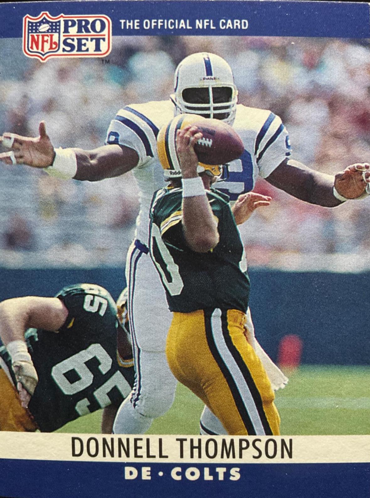 Donnell Thompson #136 Prices | 1990 Pro Set | Football Cards