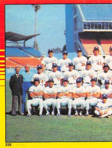 1981 World Champions #255 Baseball Cards 1982 Topps Stickers
