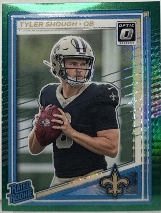 Tyler Shough [Green Velocity] #223 Prices | 2025 Panini Donruss