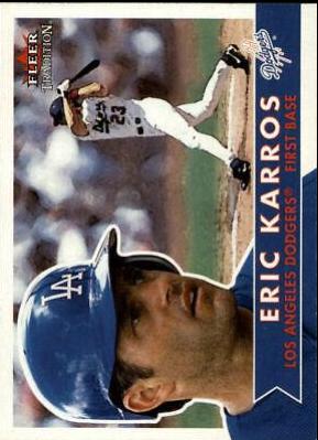 Eric Karros #8 Baseball Cards 2001 Fleer