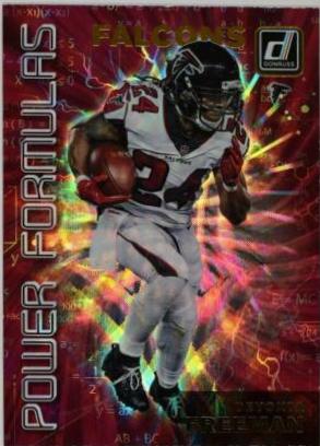 Devonta Freeman #PF 5 Football Cards 2019 Donruss Power Formulas