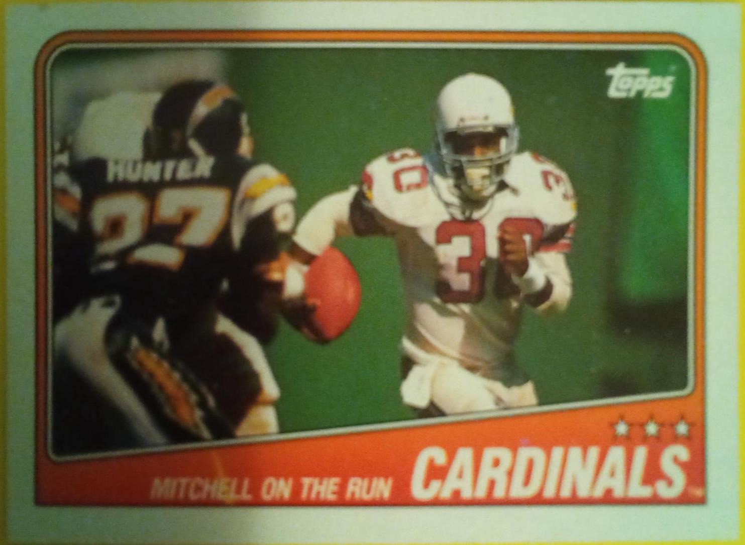 1988 Cardinals Team Ldr. [Mitchell on the Run] #248