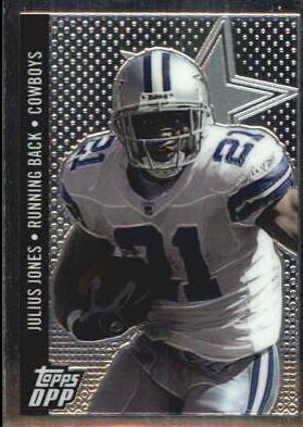 Julius Jones [Chrome Black Refractor] #48