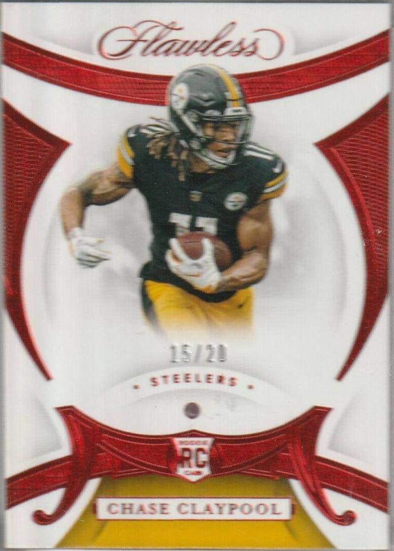 Chase Claypool #113 Football Cards 2020 Panini Flawless