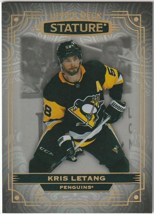 Kris Letang #91 2022-23 Upper Deck Stature Hockey