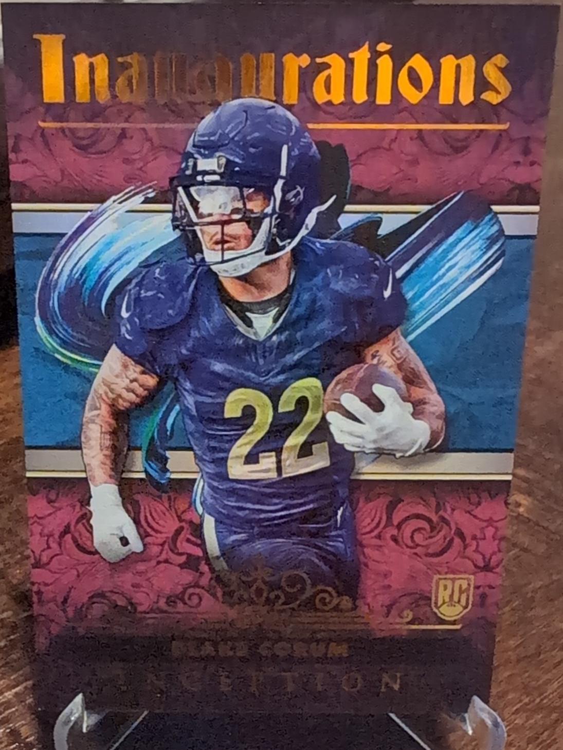 Blake Corum #I-12 Football Cards 2024 Topps Inception Inaugurations