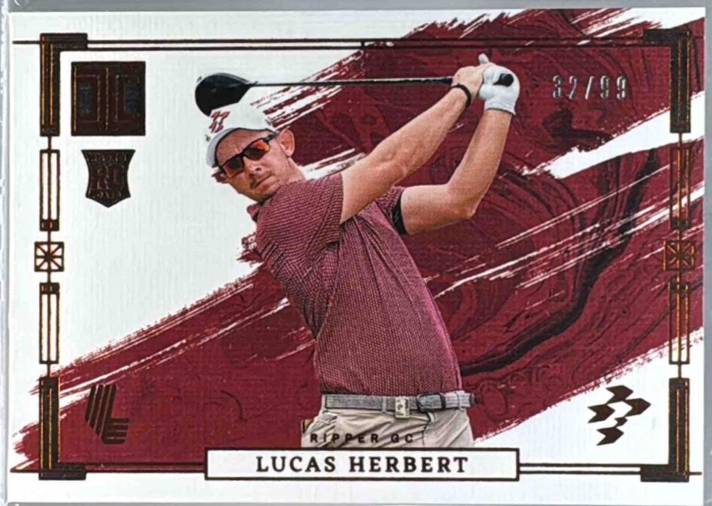 Lucas Herbert #100 2024 Panini Impeccable LIV Golf