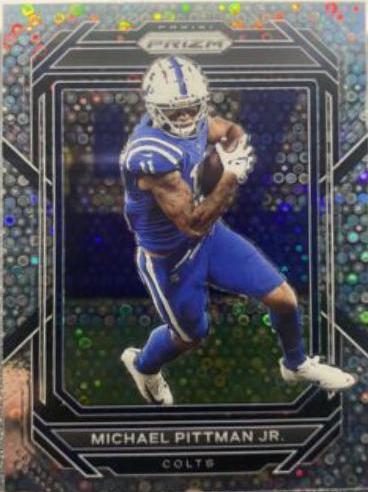 Michael Pittman Jr. #123 Football Cards 2022 Panini Prizm No Huddle