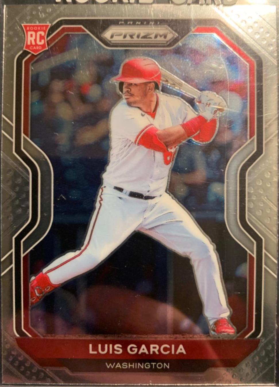 Luis V. Garcia #57 Baseball Cards 2021 Panini Prizm